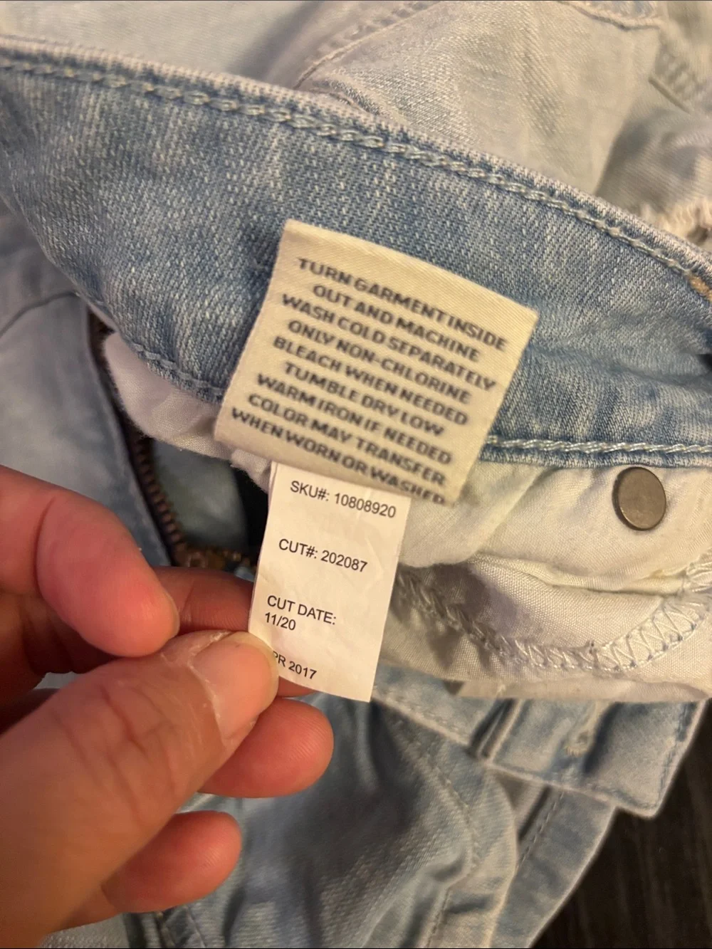 torrid Light Blue Distressed Denim Shorts